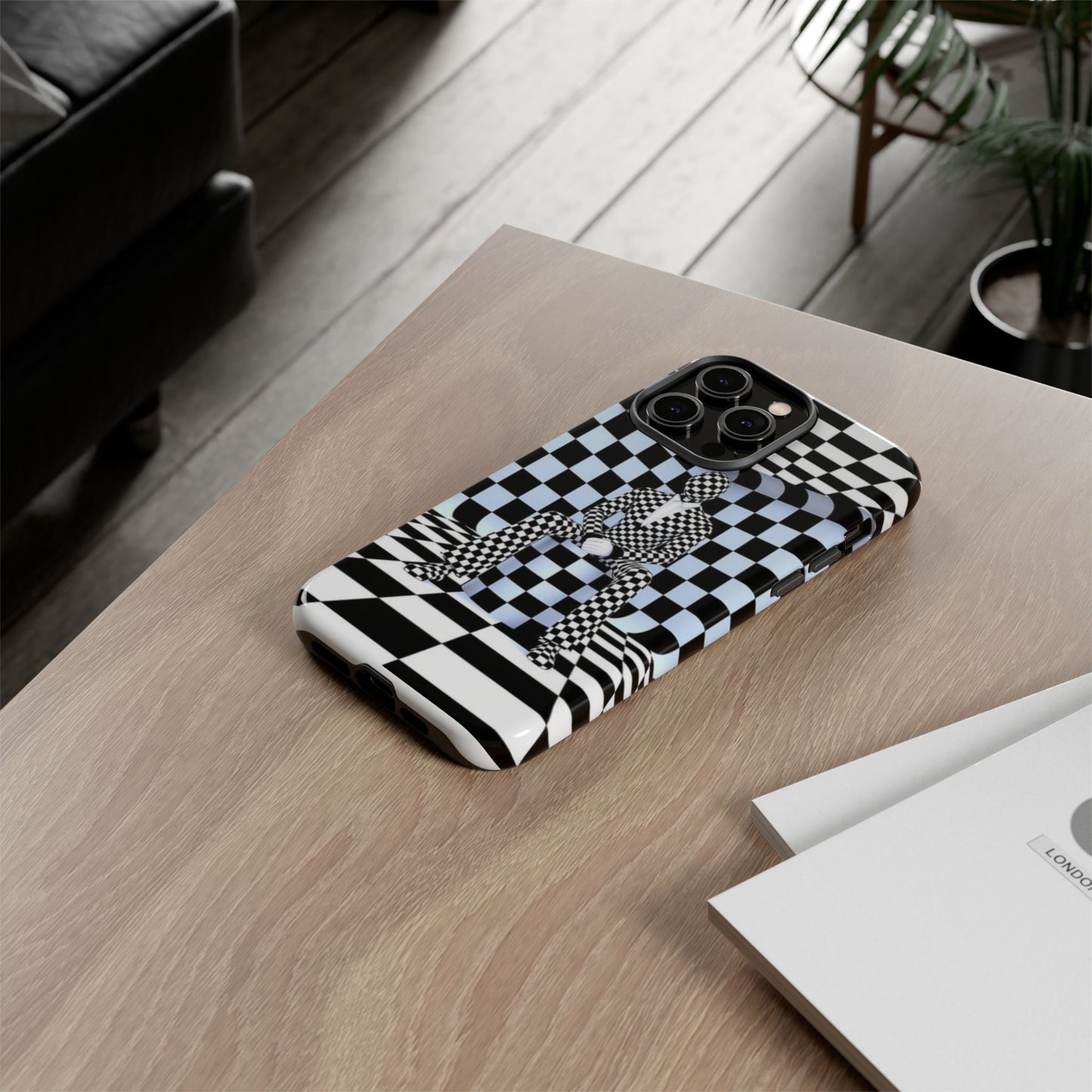 Checkerboard Phone Case Unique phone Cover